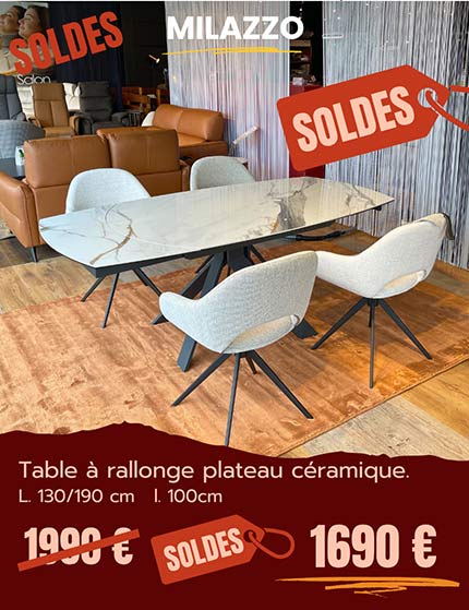 salon en solde